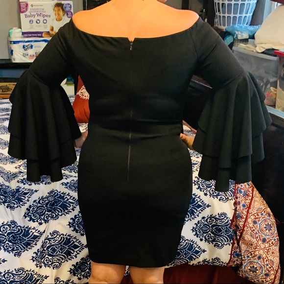 Antonio Melani Off the Shoulder Delia Dress - Picture 9 of 14